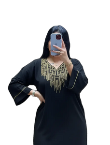 قفطان توب كريب أنيق — لإطلالة راقية في كل مناسبة